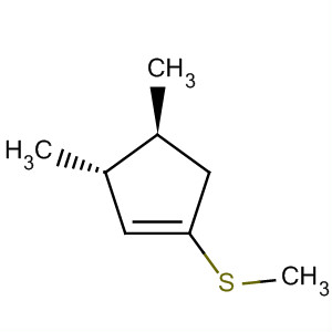 Cyclopentene, 3,4-dimethyl-1-(methylthio)-, (3R,4S)-