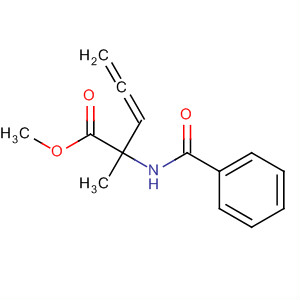 3,4-Pentadienoic acid, 2-(benzoylamino)-2-methyl-, methyl ester