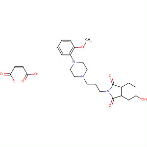 1H-Isoindole-1,3(2H)-dione,hexahydro-5-hydroxy-2-[3-[4-(2-methoxyphenyl)-1-piperazinyl]propyl]-,(2Z)-2-butenedioate (1:1)