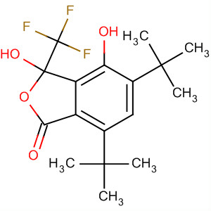 2(3H)-Benzofuranone,5,7-bis(1,1-dimethylethyl)-3,4-dihydroxy-3-(trifluoromethyl)-