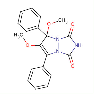 1H,5H-Pyrazolo[1,2-a][1,2,4]triazole-1,3(2H)-dione,5,6-dimethoxy-5,7-diphenyl-