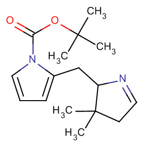 1H-Pyrrole-1-carboxylic acid,2-[(3,4-dihydro-3,3-dimethyl-2H-pyrrol-2-yl)methyl]-, 1,1-dimethylethylester