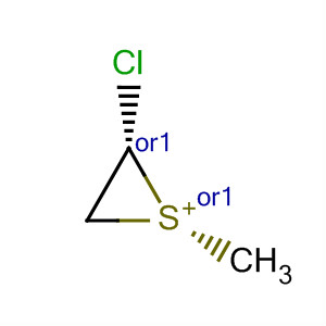 Thiiranium, 2-chloro-1-methyl-, (1R,2S)-rel-