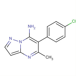 Pyrazolo[1,5-a]pyrimidin-7-amine, 6-(4-chlorophenyl)-5-methyl-