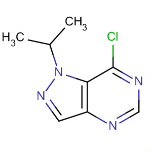 1H-Pyrazolo[4,3-d]pyrimidine, 7-chloro-1-(1-methylethyl)-
