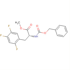 D-Phenylalanine, 2,4,5-trifluoro-N-[(phenylmethoxy)carbonyl]-, methylester