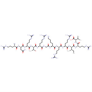 L-Valine,L-arginyl-L-asparaginyl-L-arginyl-L-threonyl-L-arginylglycyl-L-lysyl-L-arginyl-L-arginyl-L-isoleucyl-L-arginyl-