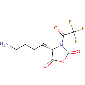 2,5-Oxazolidinedione, 4-(4-aminobutyl)-3-(2,2,2-trifluoroacetyl)-, (4S)-