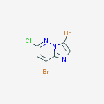 3,8-Dibromo-6-chloroimidazo[1,2-b]pyridazine