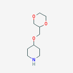 Piperidine,  4-(1,4-dioxan-2-ylmethoxy)-
