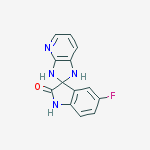 5'-fluorospiro[1,3-dihydroimidazo[4,5-b]pyridine-2,3'-1h-indole]-2'-one