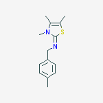 3,4,5-trimethyl-n-[(4-methylphenyl)methyl]-1,3-thiazol-2-imine