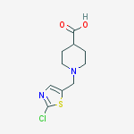 1-(2-CHLORO-THIAZOL-5-YLMETHYL)-PIPERIDINE-4-CARBOXYLIC ACID
