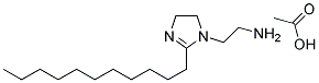 4,5-dihydro-2-undecyl-1H-imidazole-1-ethylamine monoacetate