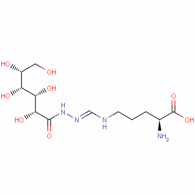 N5-[(D-gluconoylamino)iminomethyl]-L-ornithine