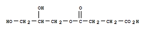 (2,3-dihydroxypropyl) hydrogen succinate