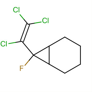 Bicyclo[4.1.0]heptane, 7-fluoro-7-(trichloroethenyl)-