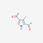 3-methyl-1H-Pyrrole-2,4-dicarboxaldehyde