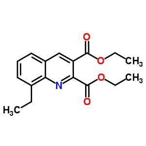 8-ETHYLQUINOLINE-2,3-DICARBOXYLIC ACID DIETHYL ESTER