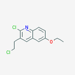 2-CHLORO-3-(2-CHLOROETHYL)-6-ETHOXYQUINOLINE