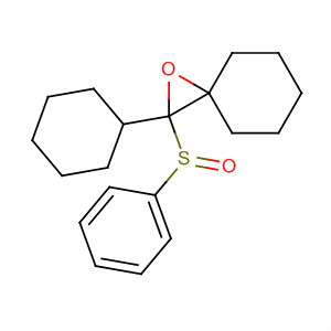1-Oxaspiro[2.5]octane, 2-cyclohexyl-2-(phenylsulfinyl)-