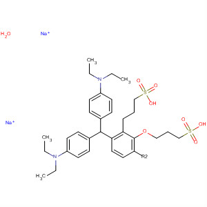 1-Propanesulfonic acid,3,3'-[[4-[bis[4-(diethylamino)phenyl]methyl]-1,2-phenylene]bis(oxy)]bis-,disodium salt