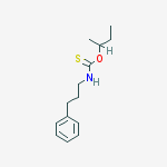 O-(1-methylpropyl) (3-phenylpropyl)thiocarbamate