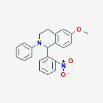 6-methoxy-1-(2-nitrophenyl)-2-phenyl-1,2,3,4-tetrahydroisoquinoline