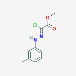 METHYL (2E)-2-CHLORO-2-[(3-METHYLPHENYL)HYDRAZINYLIDENE]ACETATE