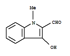 1H-INDOLE-2-CARBOXALDEHYDE,3-HYDROXY-1-METHYL-
