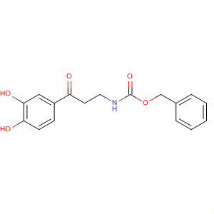 Carbamic acid, [2-(3,4-dihydroxyphenyl)-2-oxoethyl]methyl-,phenylmethyl ester molecular structure