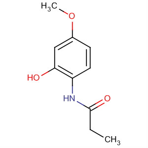 Propanamide, N-(2-hydroxy-4-methoxyphenyl)- molecular structure