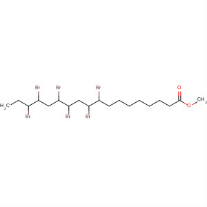 Octadecanoic acid, 9,10,12,13,15,16-hexabromo-, methyl ester molecular structure