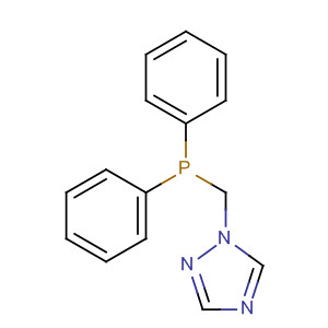 1H-1,2,4-Triazole, 1-[(diphenylphosphinyl)methyl]- molecular structure