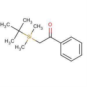 Ethanone, 2-[(1,1-dimethylethyl)dimethylsilyl]-1-phenyl- molecular structure