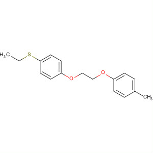 Benzene, 1-(ethylthio)-4-[2-(4-methylphenoxy)ethoxy]- molecular structure