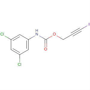 Carbamic acid, (3,5-dichlorophenyl)-, 3-iodo-2-propynyl ester molecular structure