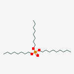 nonyl dioctyl phosphate molecular structure