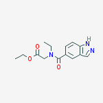 Benzenamine, 3-fluoro-4-(1H-indazol-6-yloxy)- molecular structure