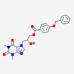 diprophyllinyl-4-benzyloxybenzoate