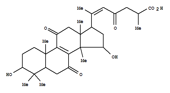 Ganoderenicacid I molecular structure