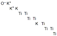 DIPOTASSIUMTETRATITANIUMOXIDE molecular structure
