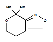 7H-Pyrano[3,4-c]isoxazole,4,5-dihydro-7,7-dimethyl- molecular structure