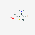 methyl 3-amino-4-bromo-5-methylthiophene-2-carboxylate
