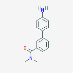 4'-Amino-N,N-dimethyl-[1,1'-biphenyl]-3-carboxamide molecular structure