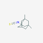TRICYCLO[3.3.1.13,7]DECANE, 1-ISOTHIOCYANATO-3,5-DIMETHYL-
