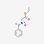 BENZYLIDENE-(ETHOXYCARBONYLMETHYL)-OXIDO-AZANIUM molecular structure