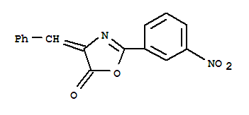 4-benzylidene-2-(3-nitrophenyl)-1,3-oxazol-5(4H)-one molecular structure