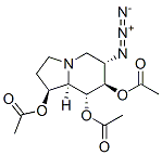 1,7,8-Indolizinetriol, 6-azidooctahydro-, triacetate (ester), 1S-(1.alpha.,6.beta.,7.alpha.,8.beta.,8a.beta.)-