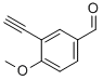 3-ETHYNYL-4-METHOXY-BENZALDEHYDE molecular structure